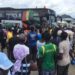 #BringBackTheLove: Black Stars mobbed by fans enroute to Cape Coast ahead of South Africa Clash