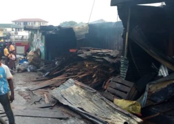 Photos: Fire destroys properties at Asawase