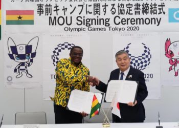 PHOTOS: GOC secures pre-Games camping base for Team Ghana