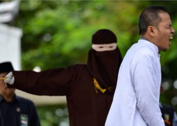 Indonesian man who helped set strict adultery laws flogged for adultery