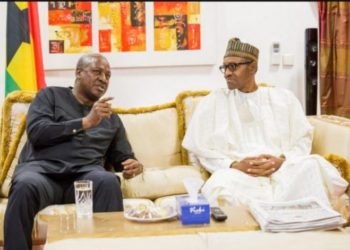 Mahama begs Buhari to open Nigerian border