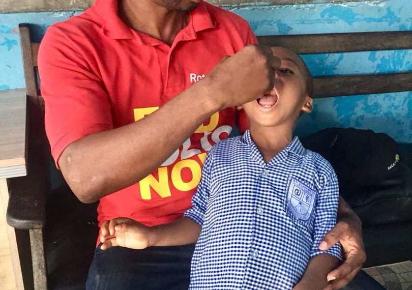 Rotary Accra-Tesano takes on Polio eradication fight