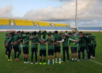 2021 AFCON Qualifier: South Africa train at Cape Coast Stadium ahead of Ghana clash