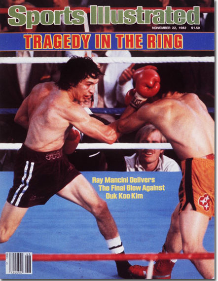 Today In Sports History: Ray Mancini beats  Duk Koo Kim by TKO