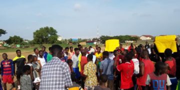Ashaiman Youth Demonstrate against TDC over sale of Community 22 Park