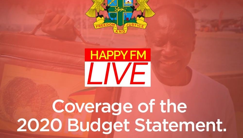 Happy FM to broadcast 2020 budget presentation live