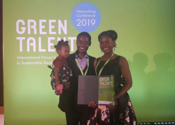 Ghanaian graduate couple swoops top German Research Awards in Berlin