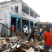 Photos: Massive rainstorm causes havoc in Somanya as workers flee offices