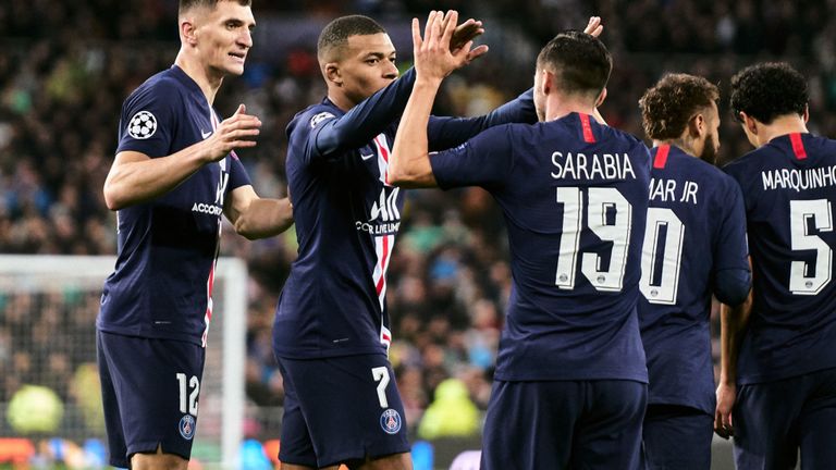 Champions League round-up: PSG pip Real Madrid to top spot