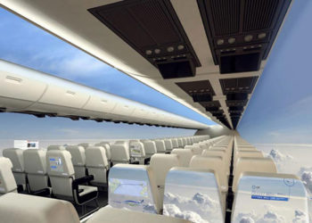 Video: Windowless planes will give passengers a panoramic view of the sky