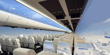 Video: Windowless planes will give passengers a panoramic view of the sky