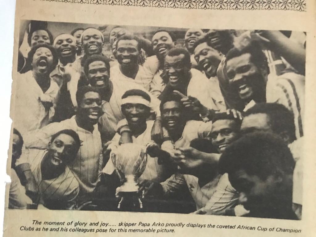 Today In Sports History:  Asante Kotoko beat Al Ahly to win Africa Club Champions Cup