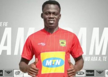 OFFICIAL:   Asante Kotoko announce signing of Sam Adams on a two-year deal