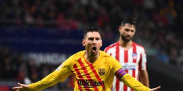 La Liga: Late Messi magic moves Barca top with win at Atletico Madrid
