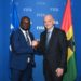 GFA president confers with FIFA President in Switzerland