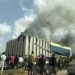 Breaking News: [Photos] GRA circle branch on fire