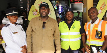Happy FM sensitizes drivers at Neoplan Station, Circle on road safety ahead of Christmas