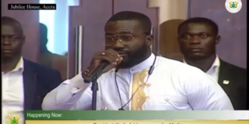 Watch Okatakyie-Afrifa-Mensah-question Nana-Addo on improper construction of roads and drainages at Meet-the-Press