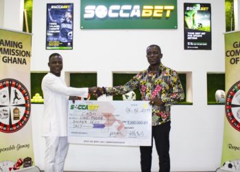 Man sets record as he wins GH¢ 1 million with GH¢ 60 at Soccabet