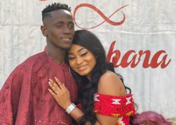Black Stars Striker Emmanuel Boateng weds girlfriend Barbara