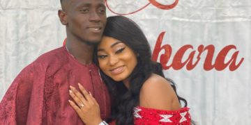 Black Stars Striker Emmanuel Boateng weds girlfriend Barbara