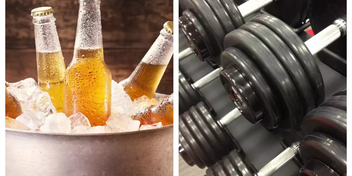 Drinking alcohol is better than exercise - Study