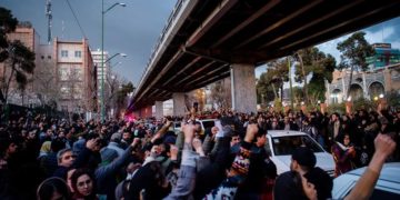 Iran protests turn violent in ongoing anger over downed jet
