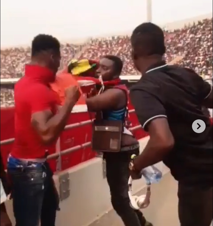 Boxer Patrick Allotey apologizes to Ghanaians after assaulting Kotoko supporter