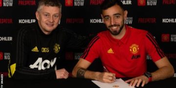 #WamputuTransfer: Man United sign Bruno Fernandes
