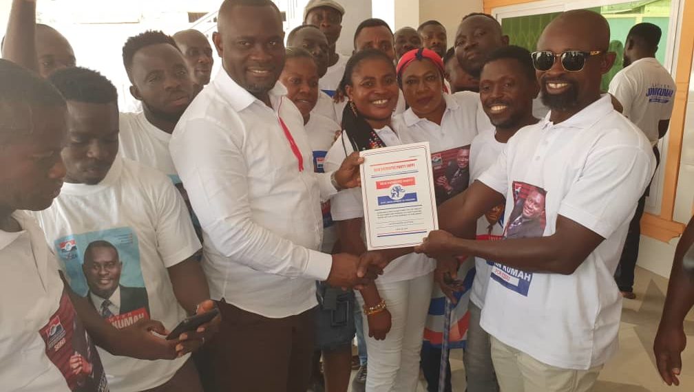 NPP Delegates pick forms for John Kumah