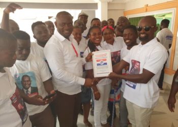 NPP Delegates pick forms for John Kumah