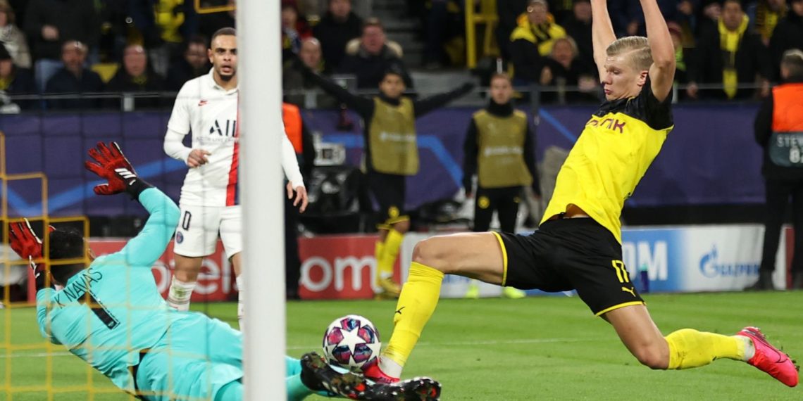Champions League: Erling Haaland’s double gives Dortmund edge