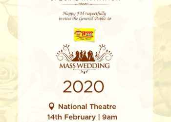 All set for Happy FM’s 2020 Valentine Mass Wedding