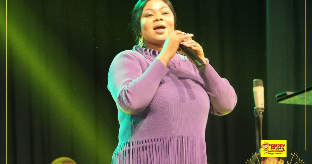 Happy FM Mass Wedding:Empress Gifty thrills patrons with power-packed performance