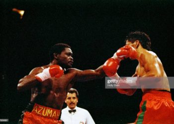Today In Sports History: Azumah Nelson retains super featherweight title