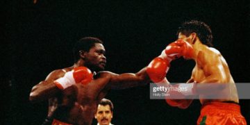 Today In Sports History: Azumah Nelson retains super featherweight title