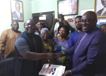 NPP primaries: Incumbent Tema West MP files nomination forms