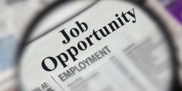 Advertised jobs in newspapers today