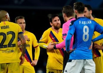 Champions League: Napoli, Barca draw in first leg