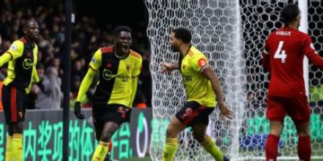 Liverpool shocked by Watford unbeaten run ends