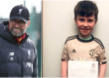 Man Utd fan invited to Old Trafford after Klopp letter