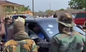 Military men who stormed Medikal, Fella Makafui wedding arrested