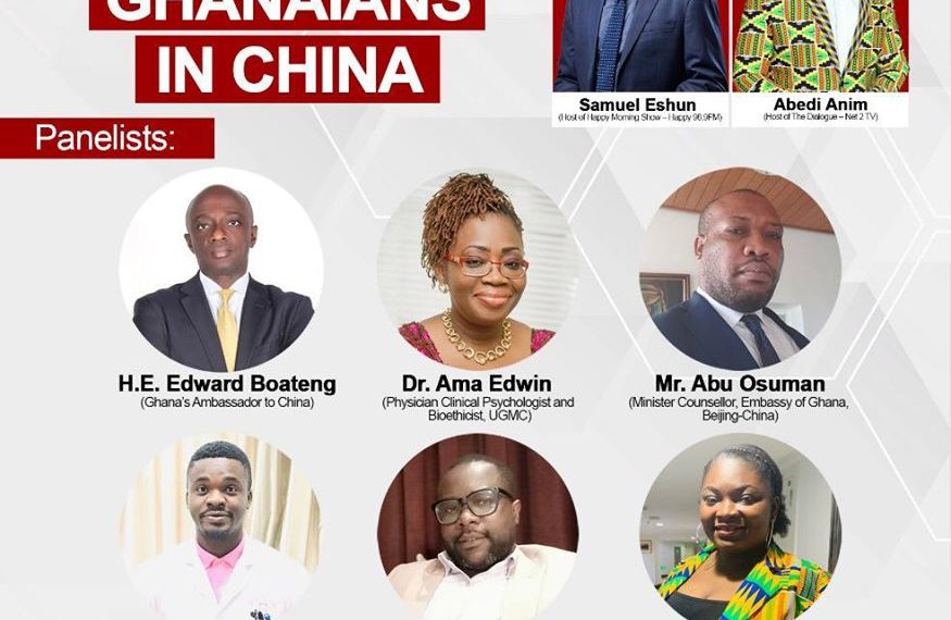 Watch Live: COVID-19 dialogue with Ghanaians in China