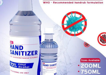 Coronavirus Outbreak: Kasapreko Company Ltd. Introduces hand sanitizers to the market