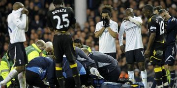 Today In Sports History:Bolton Wanderers footballer Muamba suffers cardiac arrest on the pitch