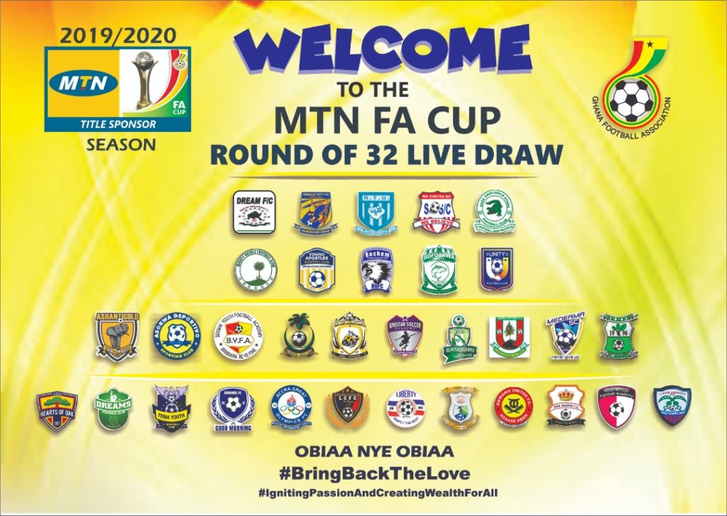 MTN FA Cup Round of 32 draw: Hearts square off with Okwahu United