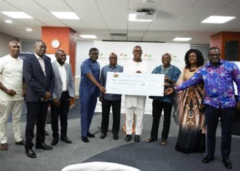 Presentation of first 1million cedis Seed Fund