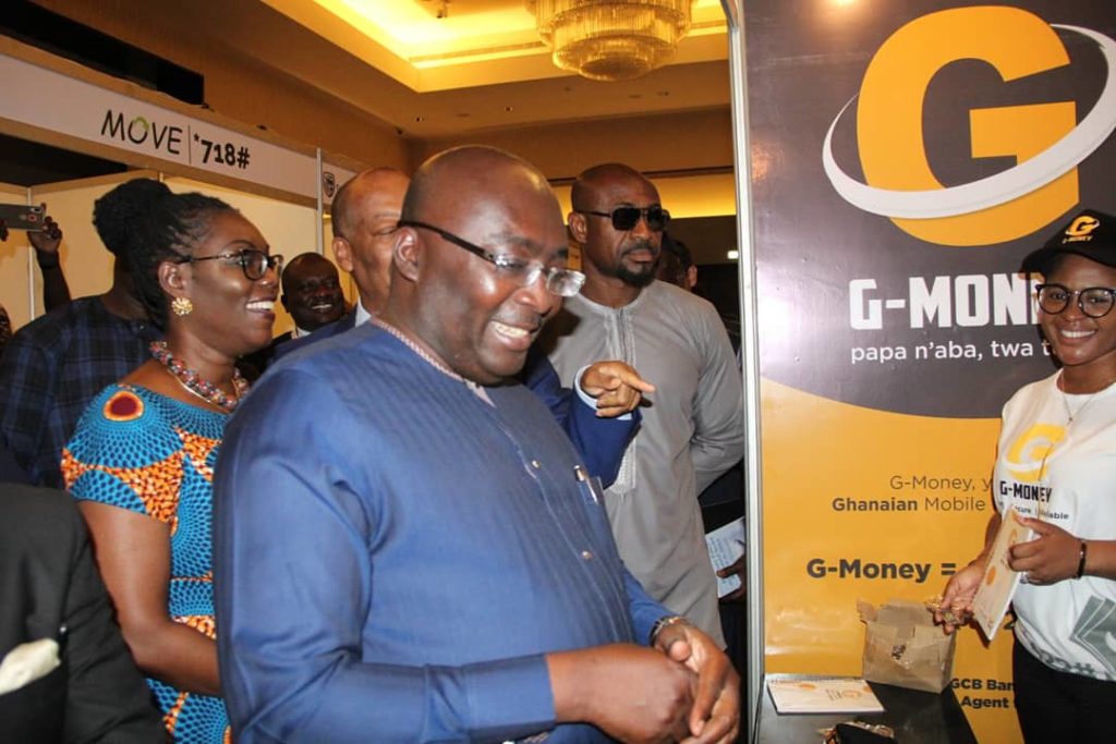 VP at G-Money Booth
