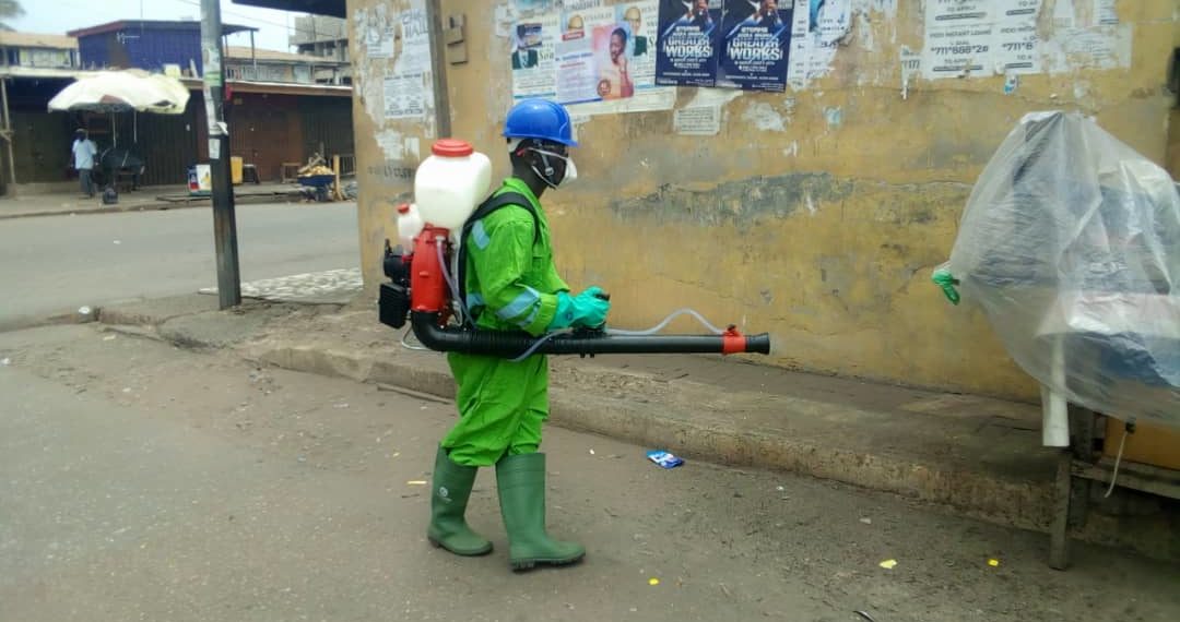 Coronavirus Outbreak: Chemical for disinfecting markets not toxic- AMA boss