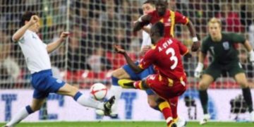 Today In Sports History: Asamoah Gyan scores late as Ghana hold England at Wembley